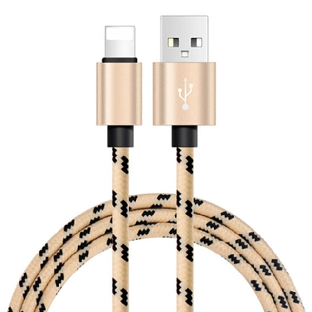 USB Charger Cable Data Cord For Apple iPhone 11 XS X XR 7 8 Plus 5 6 S 5S 6S iPad Long Short Fast Charge Mobile Phone Wire 2M 3M