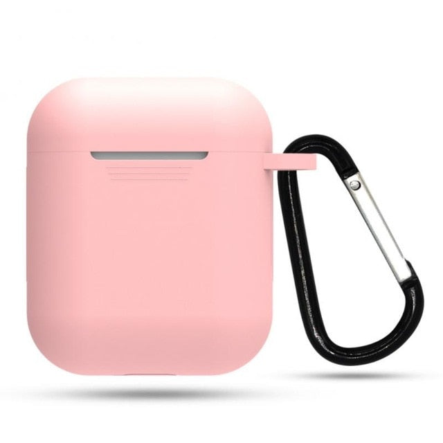 Mini Soft Silicone Case For Apple Airpods 1/2 Shockproof Cover For Apple AirPods 2/1 Earphone Cases for Air Pods Protector Case