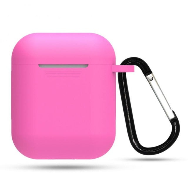 Mini Soft Silicone Case For Apple Airpods 1/2 Shockproof Cover For Apple AirPods 2/1 Earphone Cases for Air Pods Protector Case