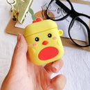 Cartoon Cute Wireless Earphone Case For AirPods 2 Silicone Charging Headphones Case for Air pods cases Protective luxury Cover