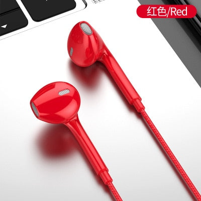 Candy Colors Wired Headphones Bass Stereo Earbuds Sports Waterproof Earphone Music Headsets for All phone’s