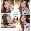 XUNATA USB LED Selfie Ring Light Portable Phone Photography Ring Light Enhancing for Smartphone Selfie Enhancing Fill Lights