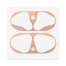 For airpods1/2 Bluetooth headset protection patch inner cover pattern sticker headset metal dustproof sticke apple airpods case