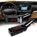 Car bluetooth fm transmitter carcar bluetooth fm transmitter car kit Hands Free mp3 player wireless radio AUX car charger USB SD