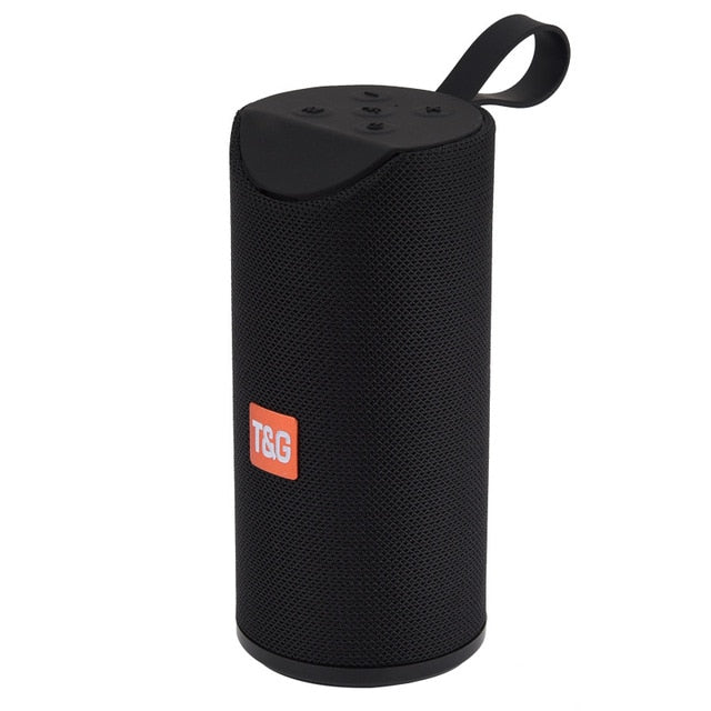 New  Portable Speaker 5W Long Use Time FM Radio Bluetooth 5.0 Column Loudspeaker IPX5 Outdoor Waterproof Wireless Speaker