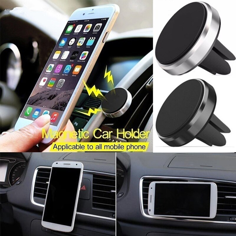 Car Magnetic Holder Air Vent Mount Stand Car Phone Mount for iPhone Universal Cell Phone Holder for Car Mount Car Accessories